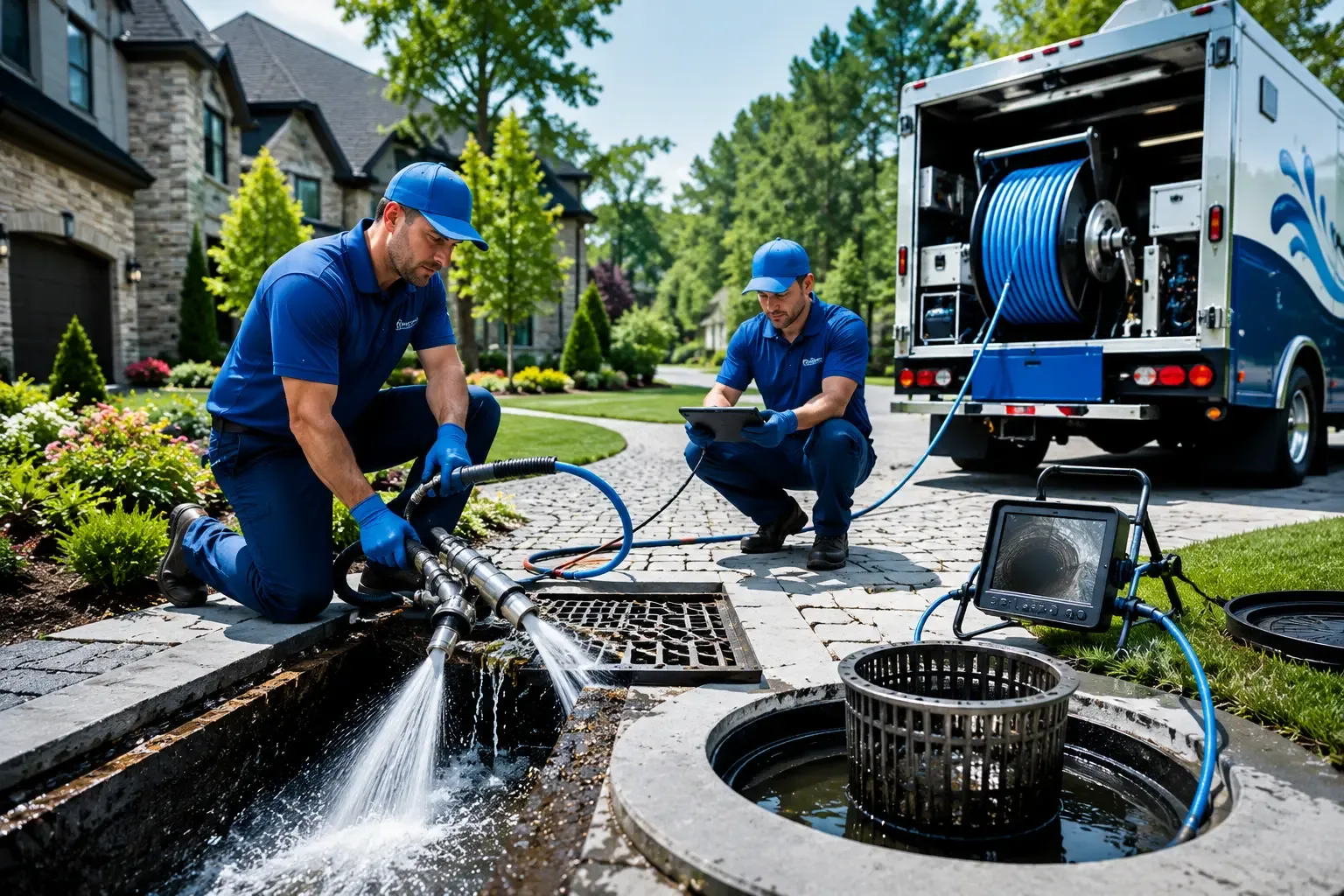 Local outdoor drain cleaning professionals in Atkins, AR